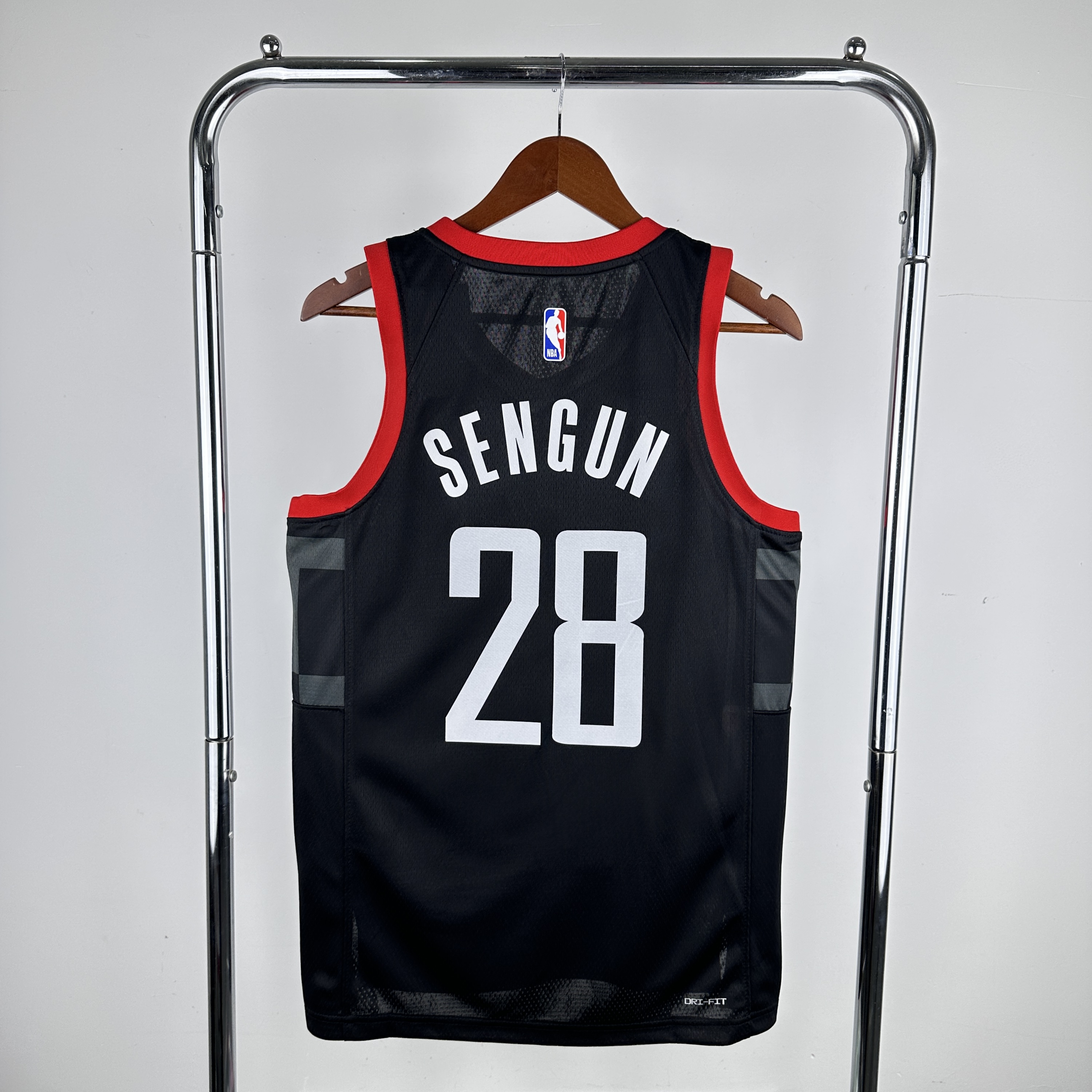 Men Houston Rockets #28 Sengun Black 2024 NBA Jersey->->NBA Jersey